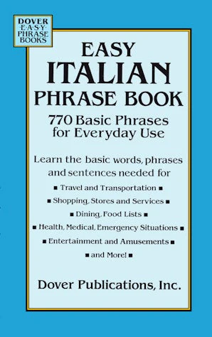 Easy Italian Phrase Book