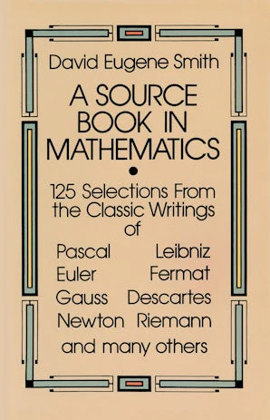 A Source Book in Mathematics