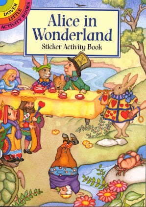 Alice in Wonderland Sticker Activity Book