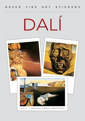 Dover Fine Art Stickers: Dali