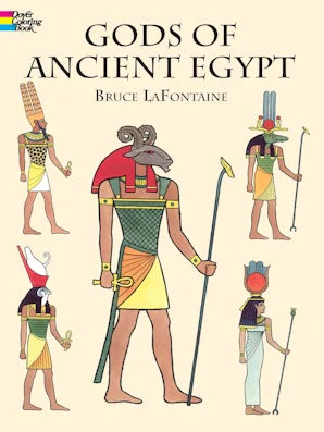 Gods of Ancient Egypt Coloring Book