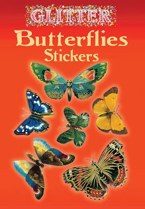 Glitter Stickers: Butterflies