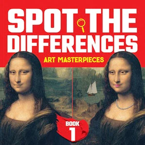 Spot the Differences: Art Masterpieces, Book 1