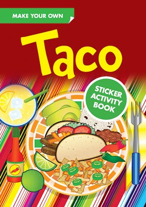 Make Your Own Taco Sticker Activity Book