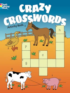 Crazy Crosswords Activity Book