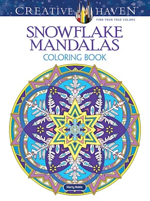 Creative Haven Snowflake Mandalas Coloring Book